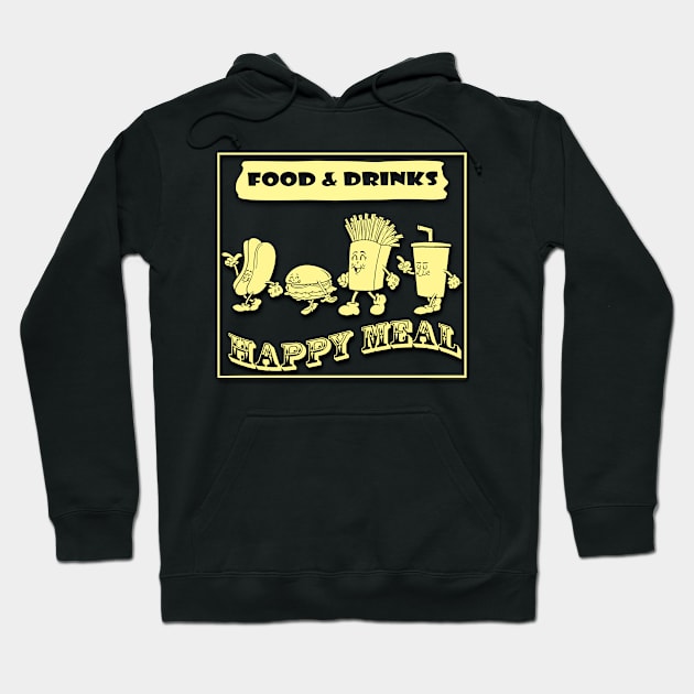 Happy Meal Hoodie by DugglDesigns